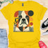 Life is better with a bulldog - V2 - Artistic T-Shirt